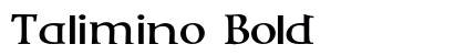 Talimino Bold preview