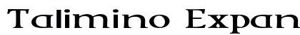 Talimino Expanded Bold preview