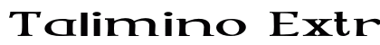 Talimino Extra-expanded Bold Preview