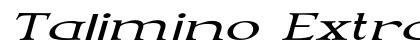 Talimino Extra-expanded Italic preview