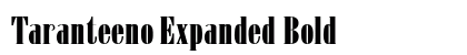 Taranteeno Expanded Bold preview