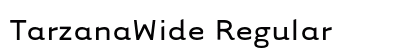 TarzanaWide Regular Preview