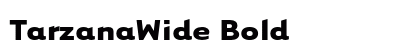 TarzanaWide Bold preview