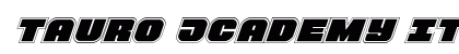 Tauro Academy Italic Italic preview