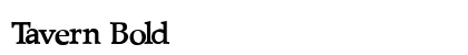 Tavern Bold Preview