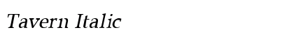 Tavern Italic preview