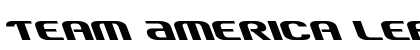 Team America Leftalic Italic preview
