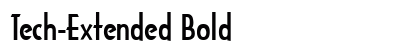 Tech-Extended Bold Preview