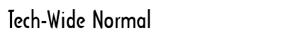 Tech-Wide Normal Preview