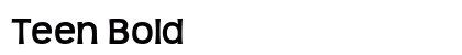 Teen Bold preview