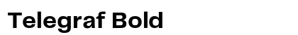 Telegraf Bold preview