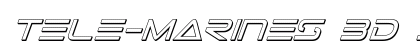 Tele-Marines 3D Italic Italic preview
