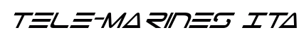 Tele-Marines Italic Italic preview