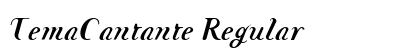 TemaCantante Regular Preview