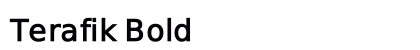 Terafik Bold preview