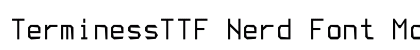 TerminessTTF Nerd Font Mono Medium preview