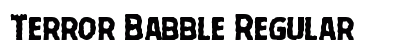Terror Babble Regular preview