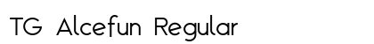 TG Alcefun Regular preview