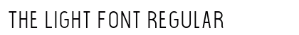 The Light Font Regular preview
