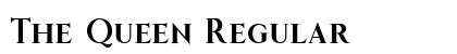 The Queen Regular preview