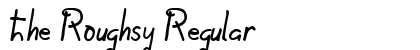 The Roughsy Regular preview