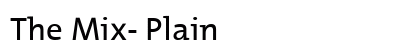 The Mix- Plain Preview