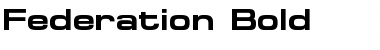 Federation Bold Font