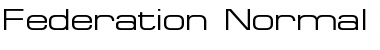 Federation Normal Font