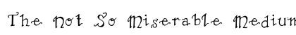 The Not So Miserable Medium preview