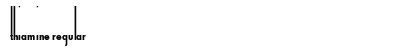 Thiamine Regular preview