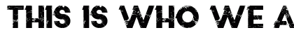 This is who we are Regular preview