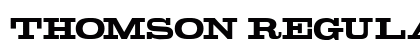 Thomson Regular preview