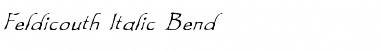 Feldicouth Italic Bend Font