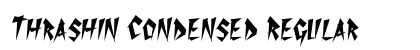 Thrashin Condensed Regular Preview