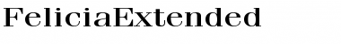 FeliciaExtended Font