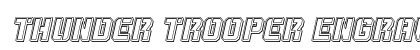 Thunder Trooper Engraved Italic Italic preview