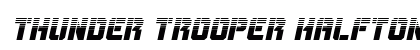 Thunder Trooper Halftone Italic Italic preview