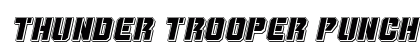 Thunder Trooper Punch Italic Italic preview