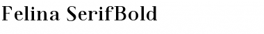 Felina SerifBold Font