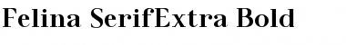 Felina SerifExtra Bold Font