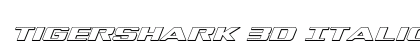 Tigershark 3D Italic Italic preview