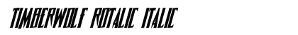 Timberwolf Rotalic Italic preview