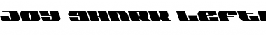 Download Joy Shark Leftalic Font Download Joy Shark Leftalic Font