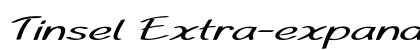 Tinsel Extra-expanded Bold Preview