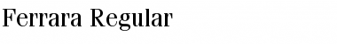 Ferrara Regular Font