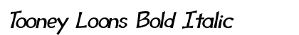 Tooney Loons Bold Italic preview