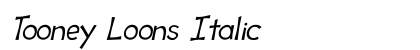 Tooney Loons Italic Preview