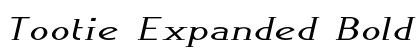 Tootie Expanded Bold preview