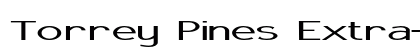 Torrey Pines Extra-expanded Bold Preview