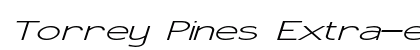 Torrey Pines Extra-expanded Italic Preview